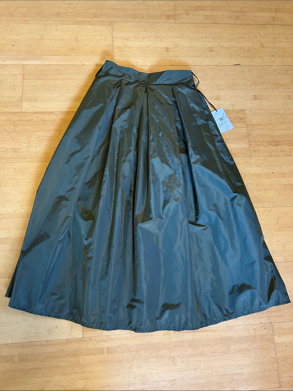 Women's A-Line Full Skirt in Deep Teal
